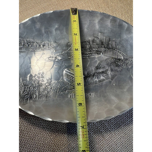 Wendell August Forge Hand Forged Metal Pittsburgh PA Plate - Picture 6 of 11